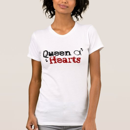ハートの女王 Tシャツ (正面)