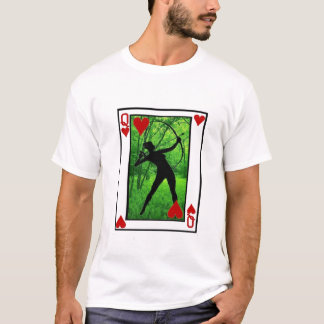 ハートの射手のシックな女王 Tシャツ