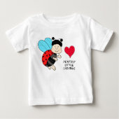 ハートの小さなコバチ君 ベビーTシャツ (正面)