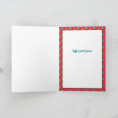 ハートの小さな女の子 シーズンカード (内部)