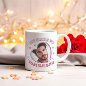 ハートの形カスタム状フォトバレンタイン、ハートビート コーヒーマグカップ