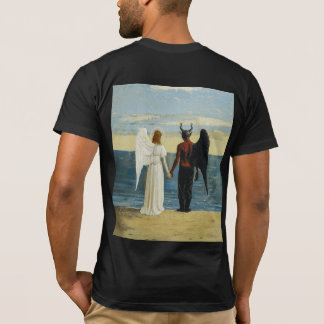 ハートの影：ユニークテーマTシャツ Tシャツ