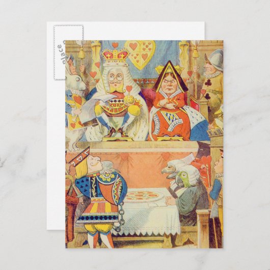 ハートの悪党の試験 ポストカード (正面/裏面)