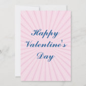 ハートの愛フラット日付カードを保存 セーブザデート (裏面)