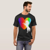 ハートの愛読情 Tシャツ (正面フル)