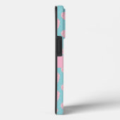 ハートの手描きバレンタイン柄 ピンク Case-Mate iPhoneケース (裏面 / 右)