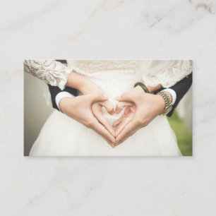 ハートの手結婚内 名刺