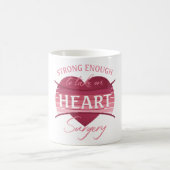 ハートの手術回復 コーヒーマグカップ (中央)