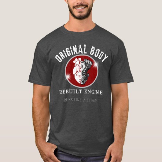 ハートの手術 エンジンオーバーホールTシャツ Tシャツ (正面)