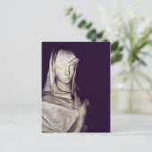 ハートの手 ポストカード (スタンド正面)