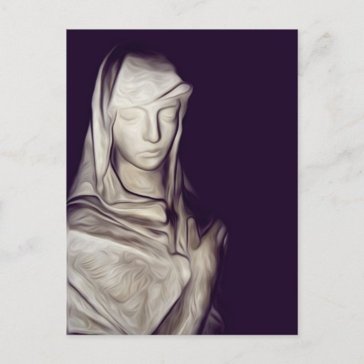 ハートの手 ポストカード (正面)