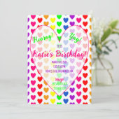 ハートの招待状 招待状 (スタンド正面)