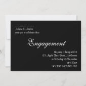 ハートの招待状 招待状 (裏面)