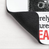 ハートの捕獲 マウスパッド (コーナー)