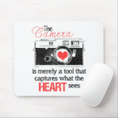 ハートの捕獲 マウスパッド (マウス)