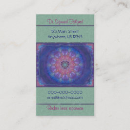 ハートの曼荼羅 名刺
