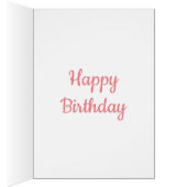 ハートの木かわいいアートハート誕生日の名前 (内側 (右))