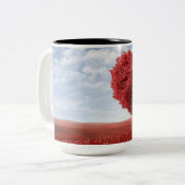 ハートの木のマグ ツートーンマグカップ (正面左)