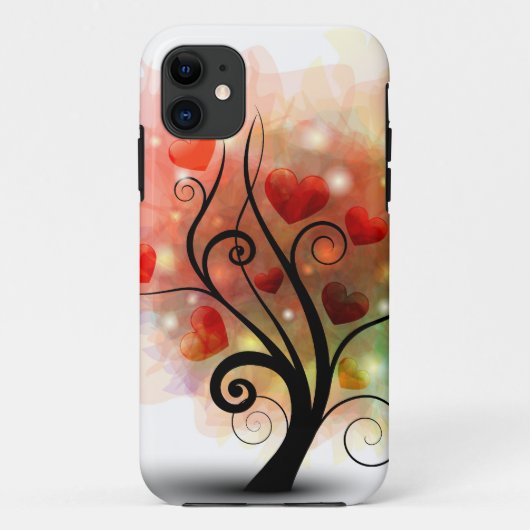 ハートの木iPhone4の箱 Case-Mate iPhoneケース (裏面)