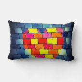 ハートの枕 ランバークッション (裏面)