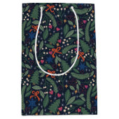 ハートの森 – 抱き枕 ミディアムペーパーバッグ (正面)