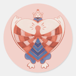 ハートの検索：ハート型ロックブロック ラウンドシール