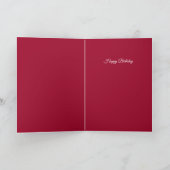 ハートの水彩画の虹の曼荼羅 カード (内部)