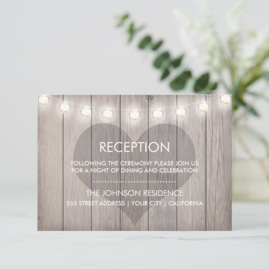 ハートの汚れがついた受付カード エンクロージャーカード (スタンド正面)