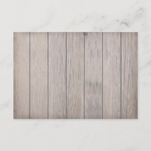 ハートの汚れがついた受付カード エンクロージャーカード (裏面)