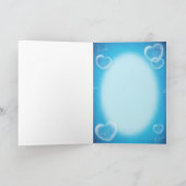 ハートの泡を吹いているDinkyくま シーズンカード (内部)