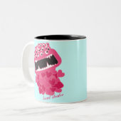 ハートの泥棒 ツートーンマグカップ (正面左)