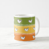 ハートの泥 コーヒーマグカップ (正面右)