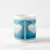 ハートの海マグカップ コーヒーマグカップ (中央)