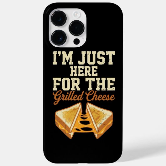 ハートの焼けたチーズの日 Case-Mate iPhoneケース (裏面)