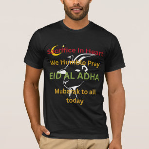 「ハートの犠牲 – Eid 2025特別版 Tシャツ