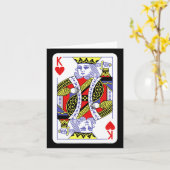 ハートの王のトランプ ハロウィン衣装 カス カード (黄色い花)