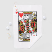 ハートの王 ゴルフタオル (インサイチュ)