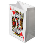 ハートの王 ミディアムペーパーバッグ (正面アングル)