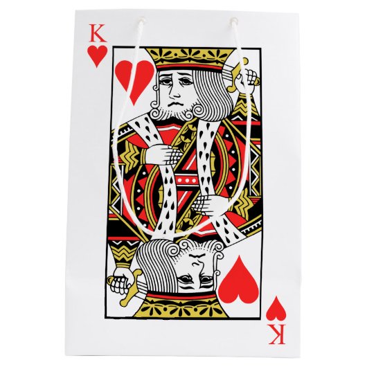 ハートの王 ミディアムペーパーバッグ (裏面)