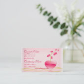 ハートの生命名刺 名刺 (スタンド正面)