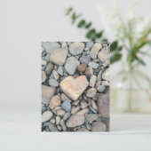 ハートの石 ポストカード (スタンド正面)