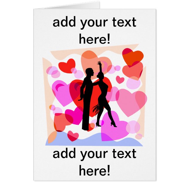 ハートの社交ダンス (正面)