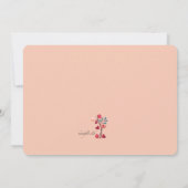 ハートの私のハートバレンタインデーパーティの招待状 招待状 (裏面)