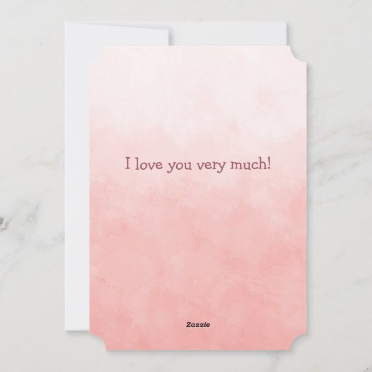 ハートの箱の中の最もかわいいバレンタインの子猫 シーズンカード (裏面)