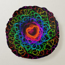 ハートの素晴しい虹へのハート