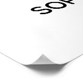 ハートの結婚バラ金ゴールド紙吹雪署名へようこそ ポスター (角)