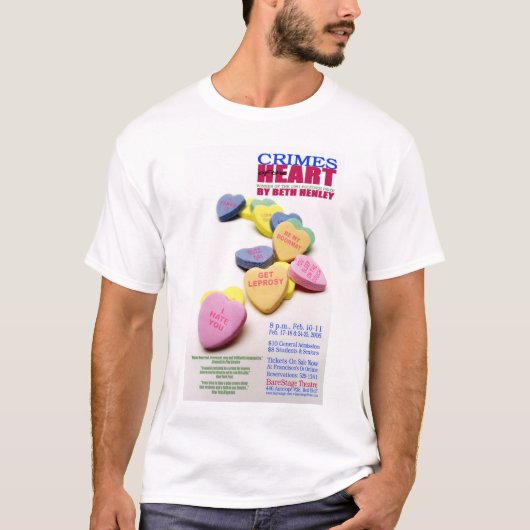 ハートの罪 Tシャツ (正面)
