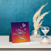 ハートの美しい フォトプラーク (インサイチュ)