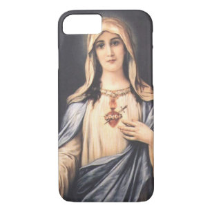 ハートの聖母マリアの完全なiPhone 7 iPhone 8/7ケース