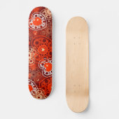 ハートの背景、スケート スケートボード (正面)